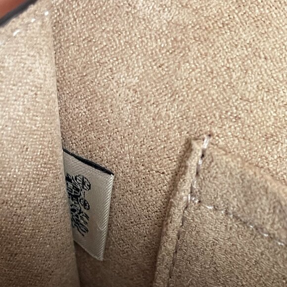 Coach Mini Klare Crossbody Bag In Signature Canvas/Gold/Sand/Chalk - Picture 16 of 16